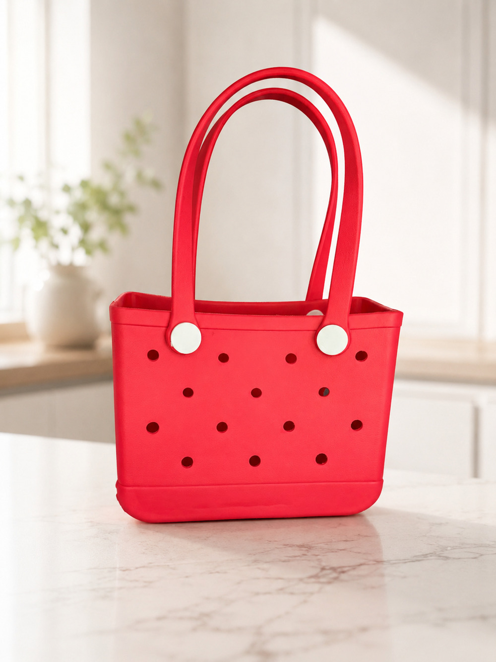 Mini Red Waterproof Beach Bag